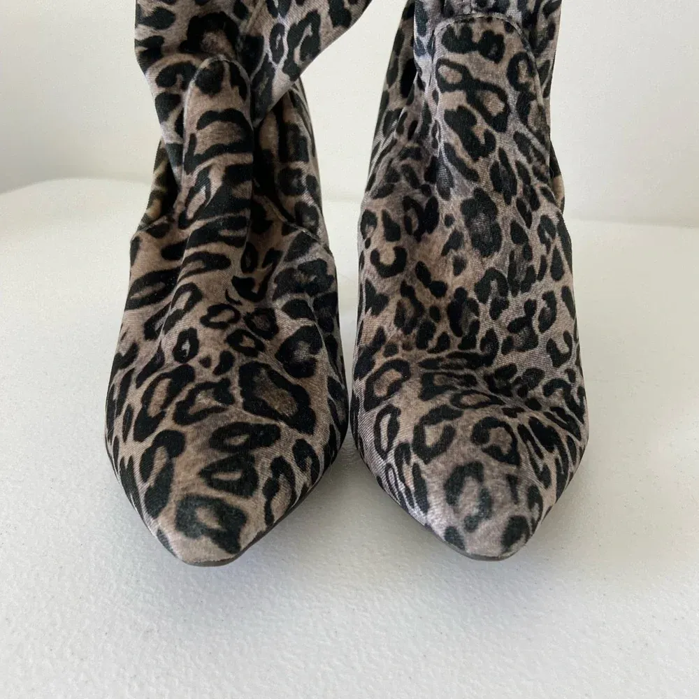 EUC | A New Day women’s leopard print soft pump boots — size 8.5‎ - Image 2