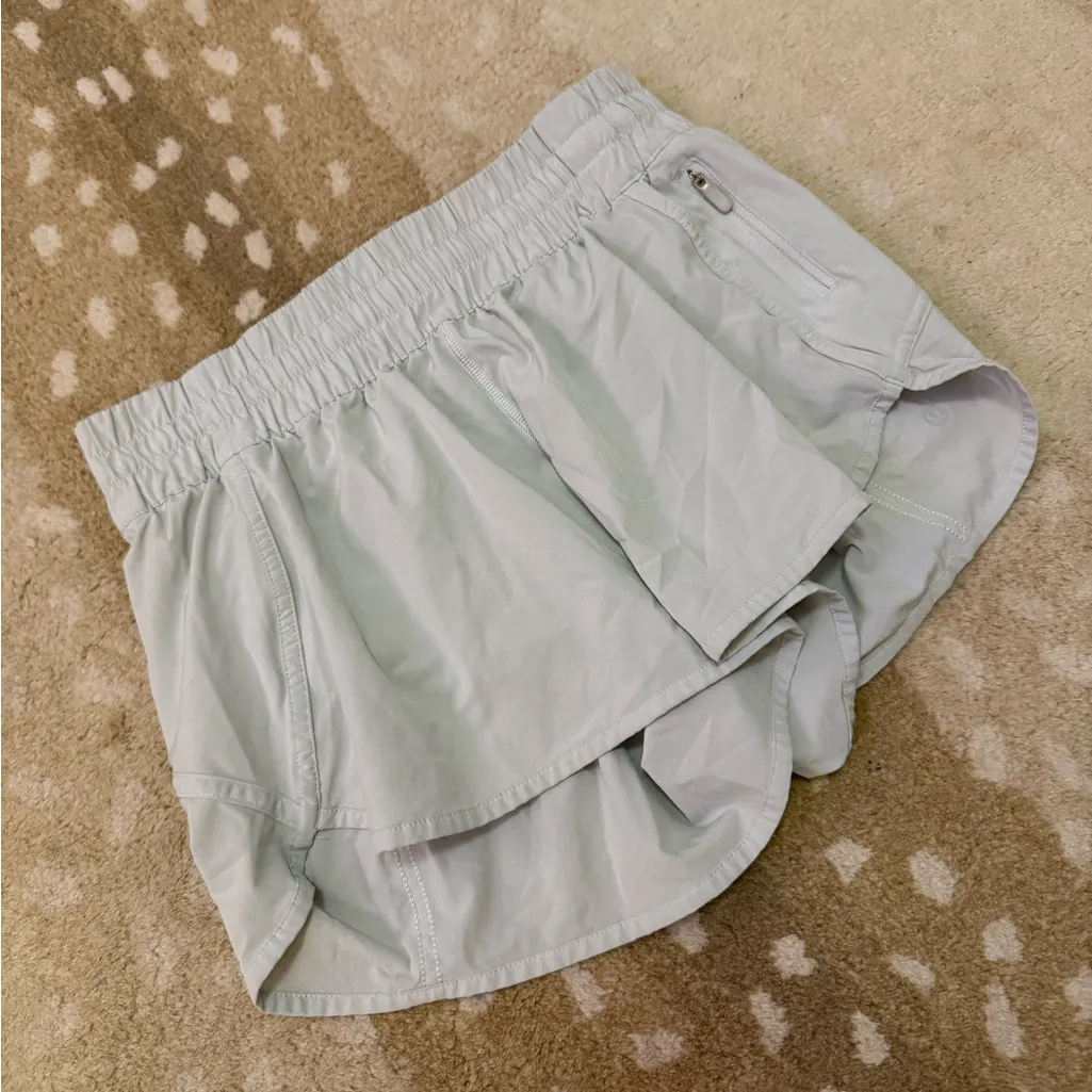 Lululemon  Athletica mint green tracker shorts women’s size 10 - Image 3