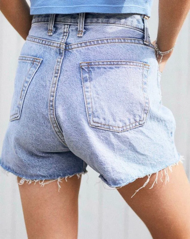 Brandy Melville Denim Shorts - Image 3