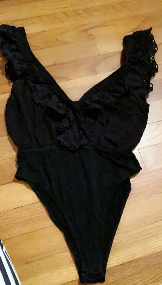 Forever 21 Black Body Suit - Image 4