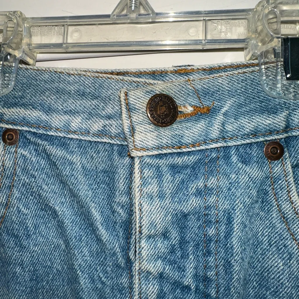 Denim Blue Women's Skirt - Image 2