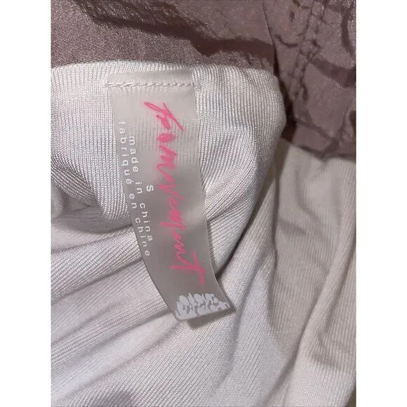 Free People FP Movement The Way Home High Rise Lined Shorts Size S Pink 2"‎ - Image 5