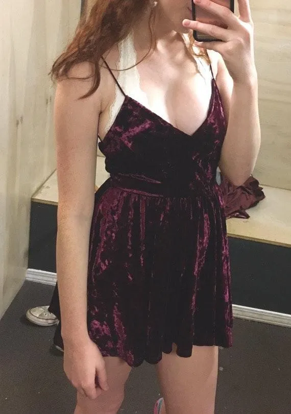 Silence + Noise Crushed Velvet Romper - Image 3