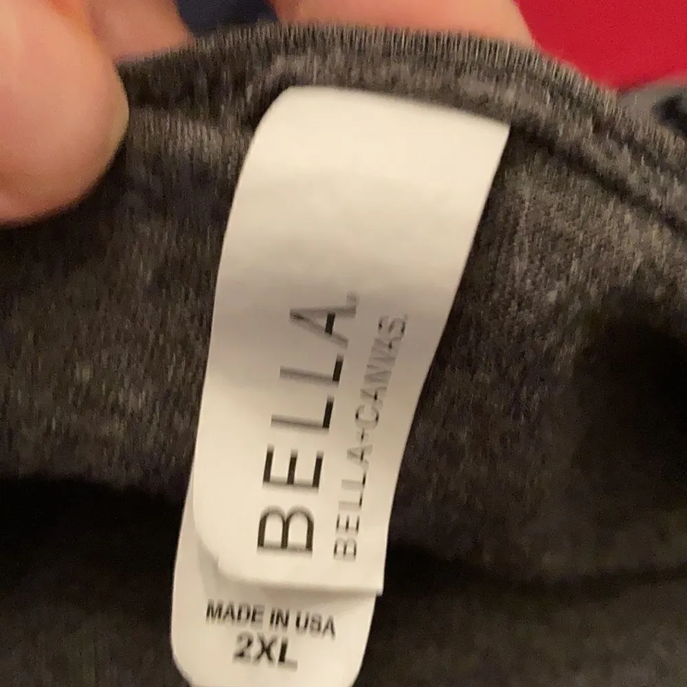 Bella Canvas size 2XL grey “Good time and tan lines” graphic tank top EUC worn - Image 4