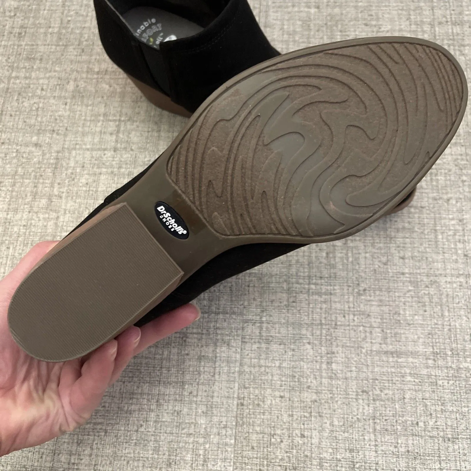 DR. SCHOLL'S Laurel Booties Size 10 Black NEW Boots Casual Fall Modern Boho Chic - Image 4