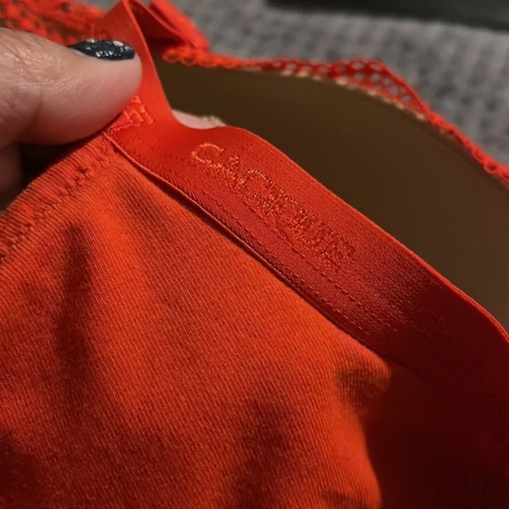 Plus Size Women's Cacique Nude/Red T-Shirt Lace Overlay Bra Size 42DDD GUC #6475 - Image 7