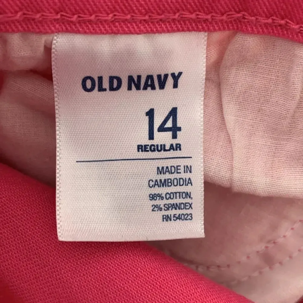 Old Navy Pink Rockstar Super Skinny Low Rise Jeans - Image 6