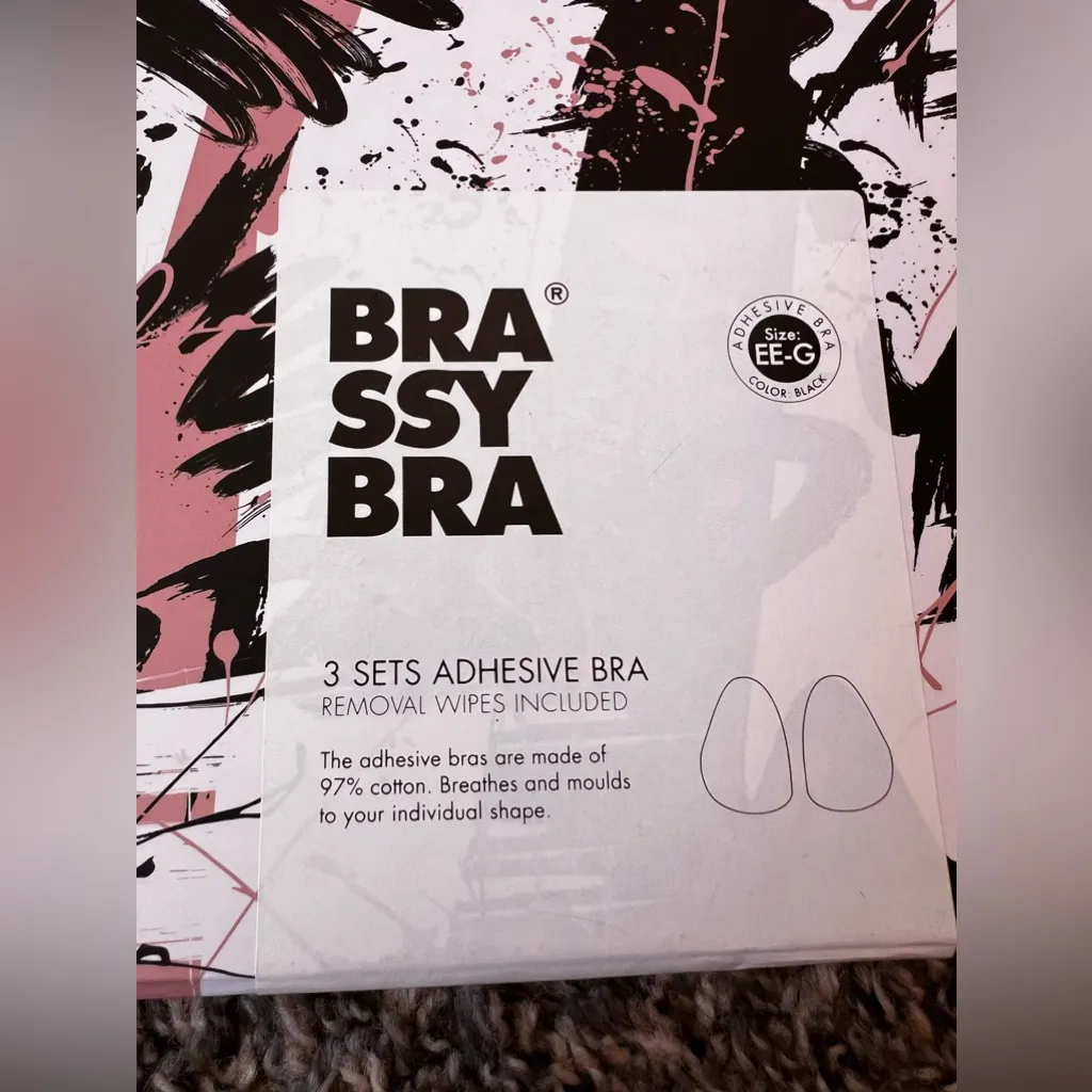 BrassyBra Brand New 3‎ Sets of Adhesive Bras Size EE - Image 2