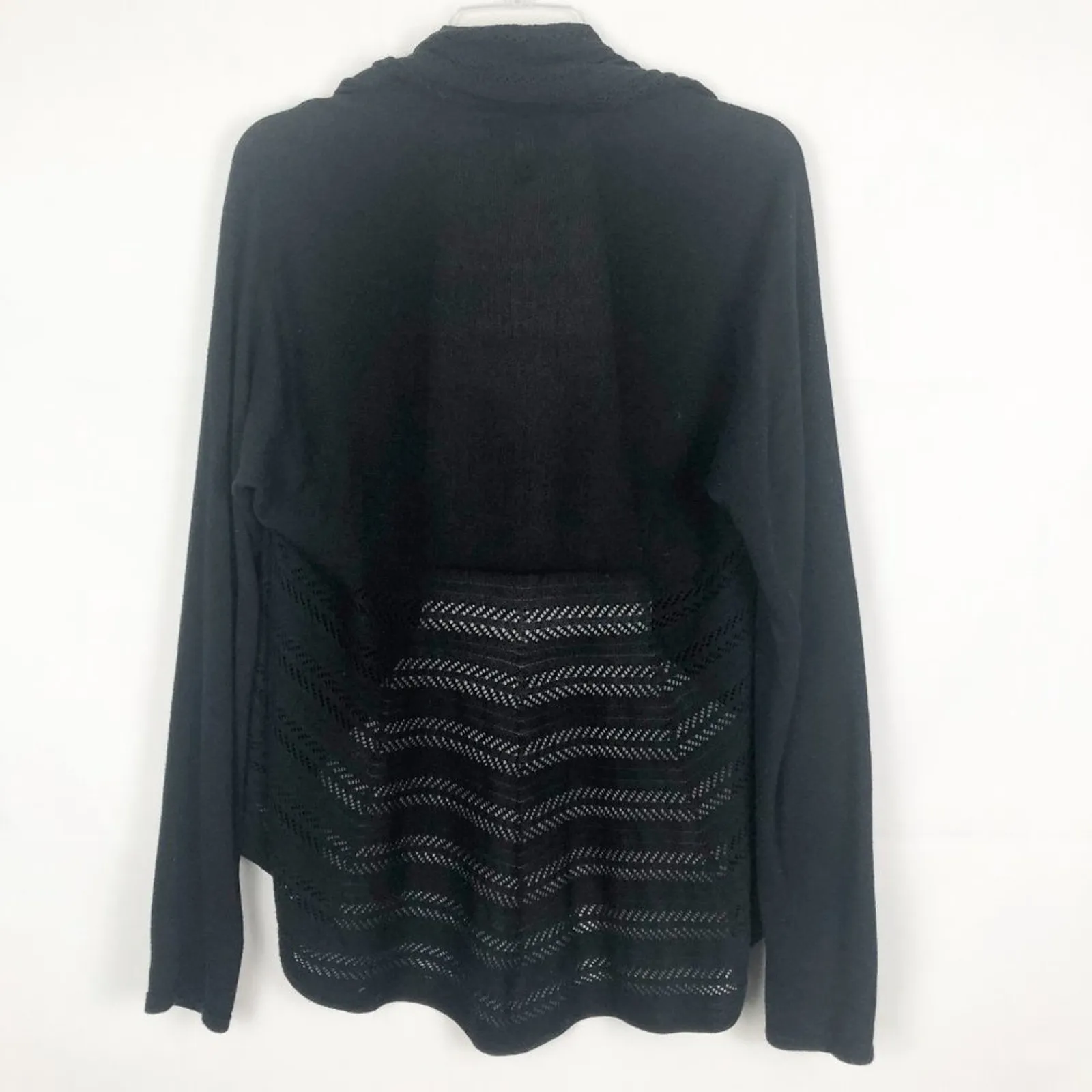 Alfani Women's Black Open Front Cardigan Size Small - Image 6