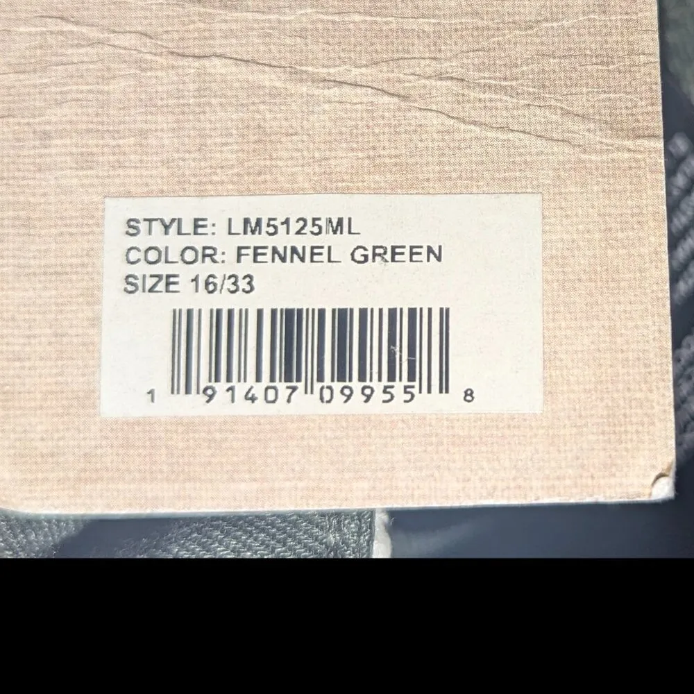 Liverpool Stretch Linen Fennel Green Emma Wide Leg Classic Pants Size - 16/33 - Image 5