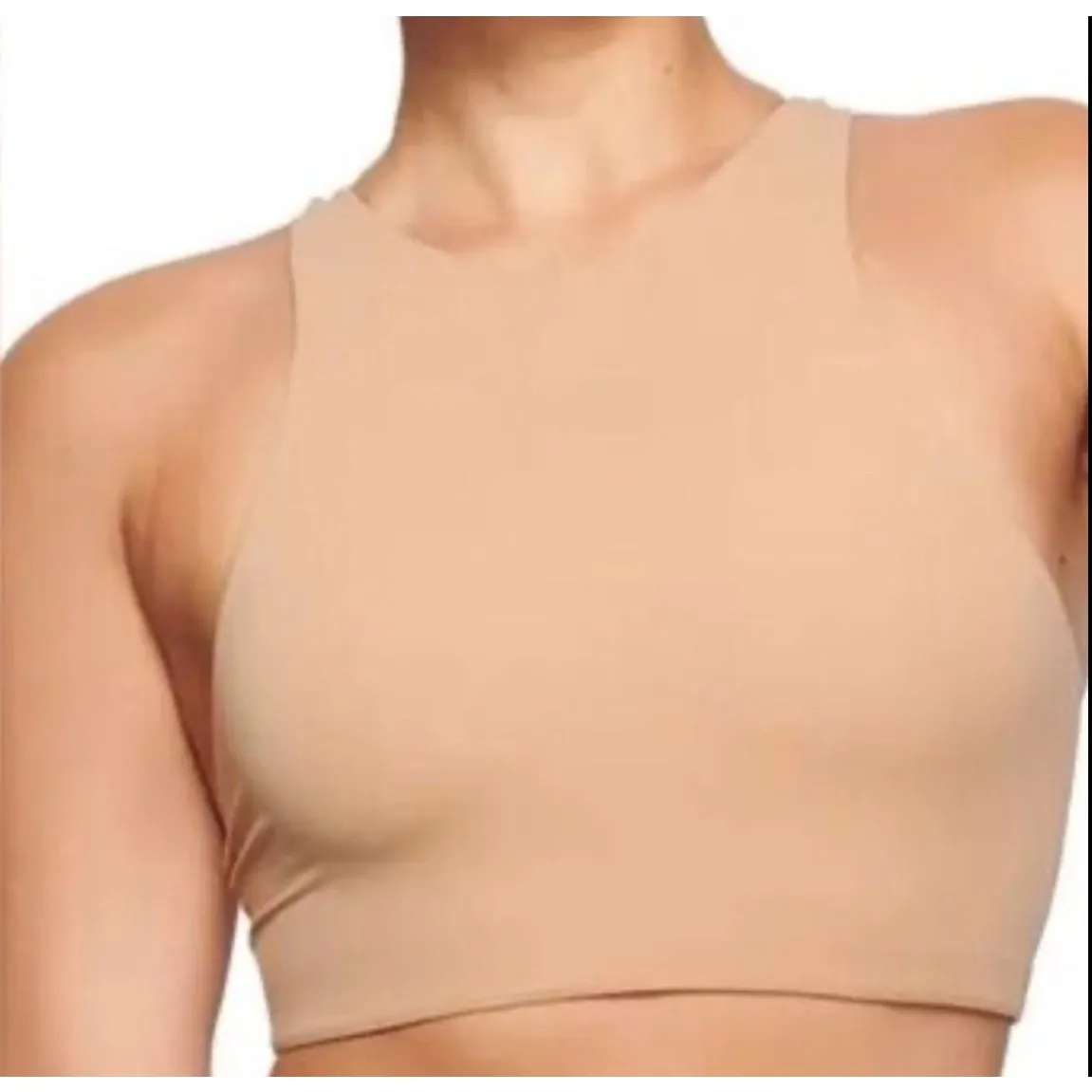 SKIMS Fit Everybody High Neck Racer Back Bralette Size 4X - Image 7