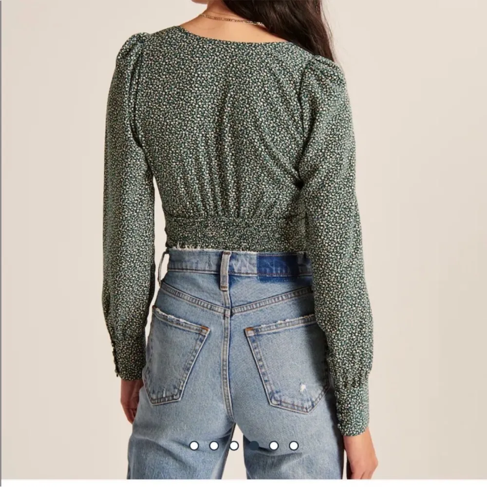 Abercrombie Floral Square Neck Top - Image 5