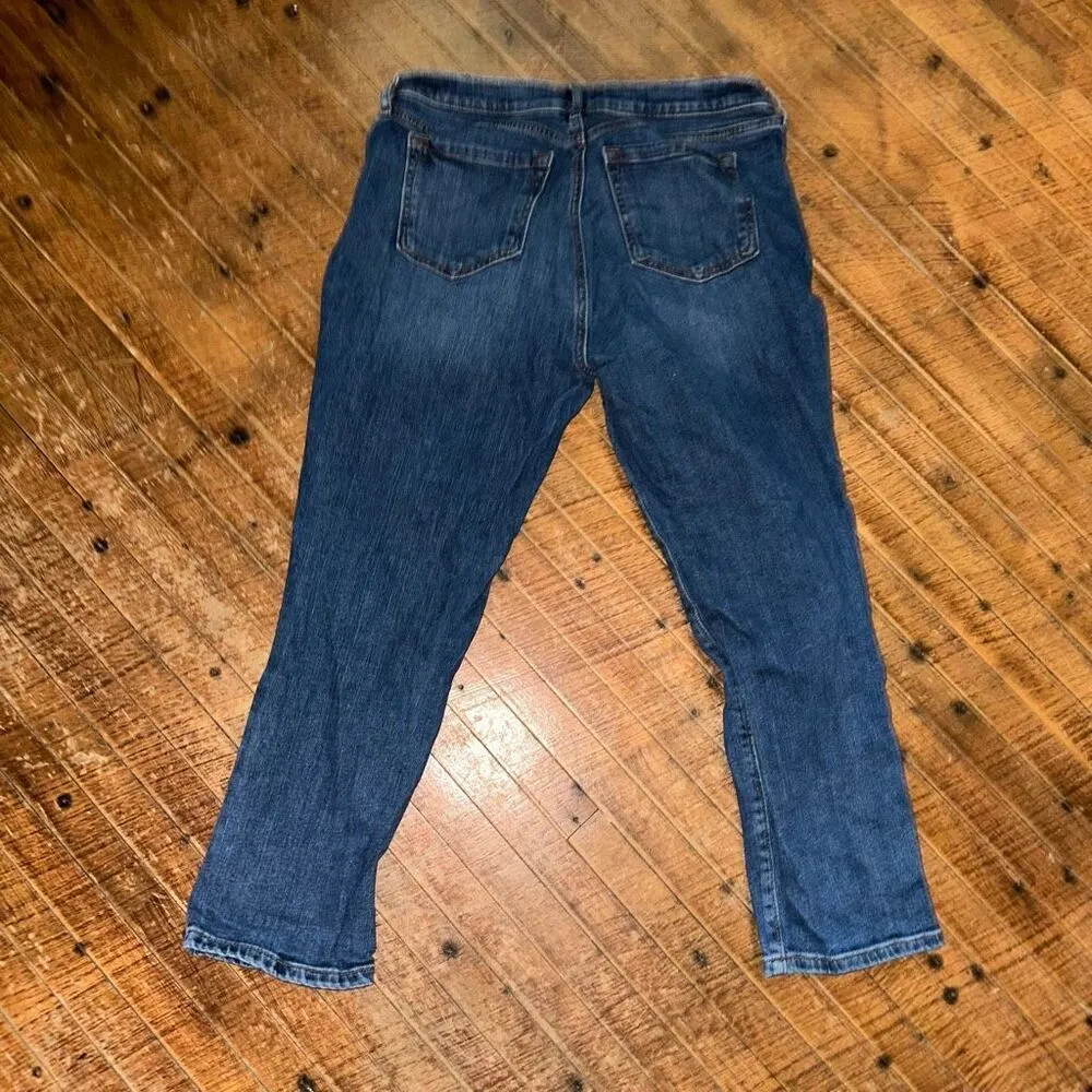 Loft modern denim 8P cropped elevated basics normcore jeans - Image 3