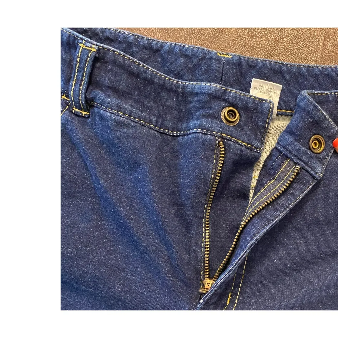 Chico’s Zenergy Stretch Denim Jeans Blue Size 2 XL Straight Leg Pull On Comfort - Image 6