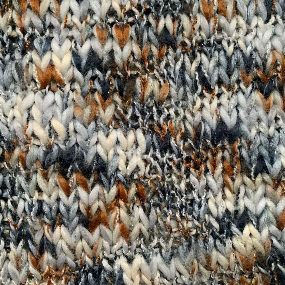 Idyllwind Miranda Lambert Multicolor Oatmeal Neutral Knit Pullover Vneck Sweater - Image 10