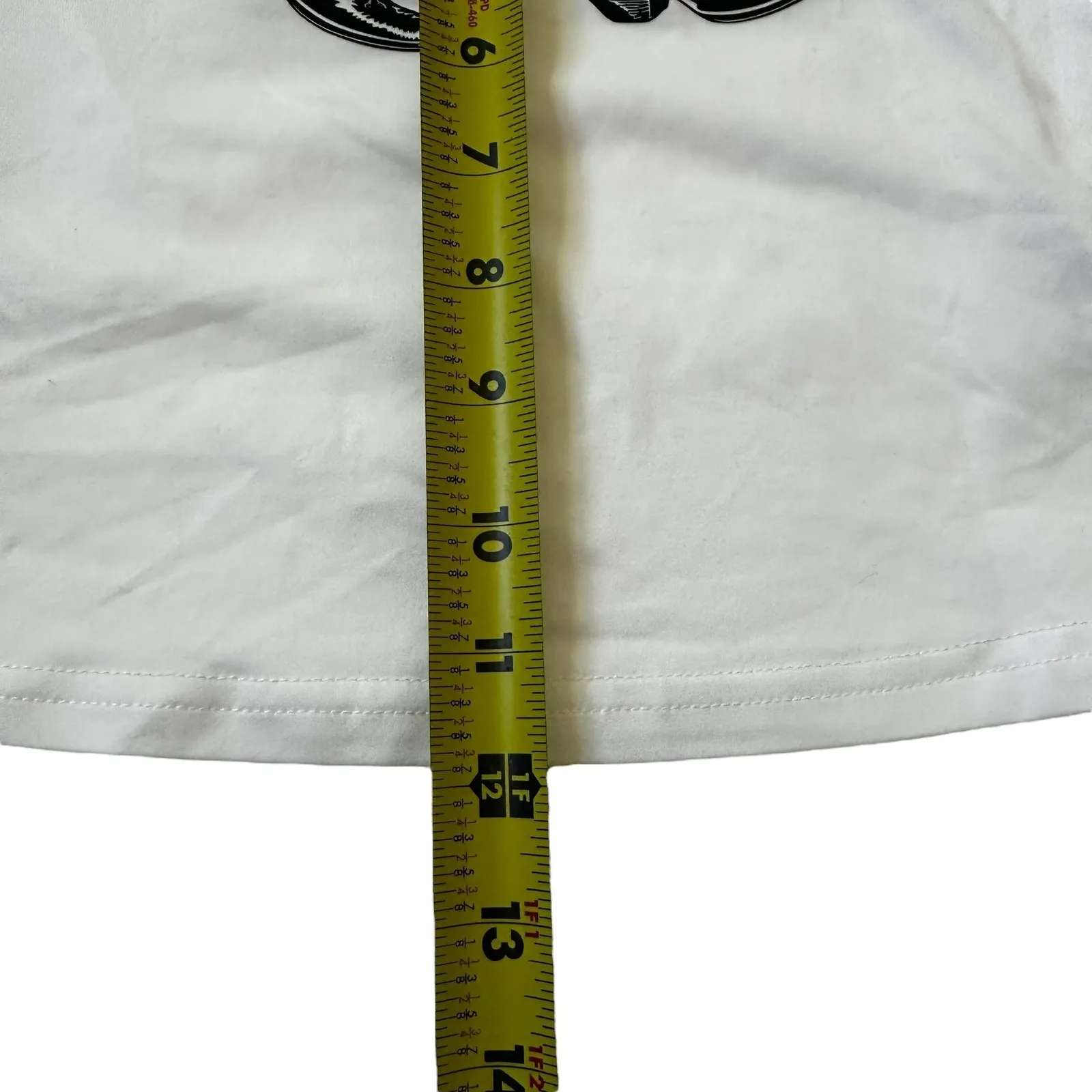 Shein White Cowgirl Cowboy Boots Strapless Tank Top Women's Size Small | 10-8 - Image 4