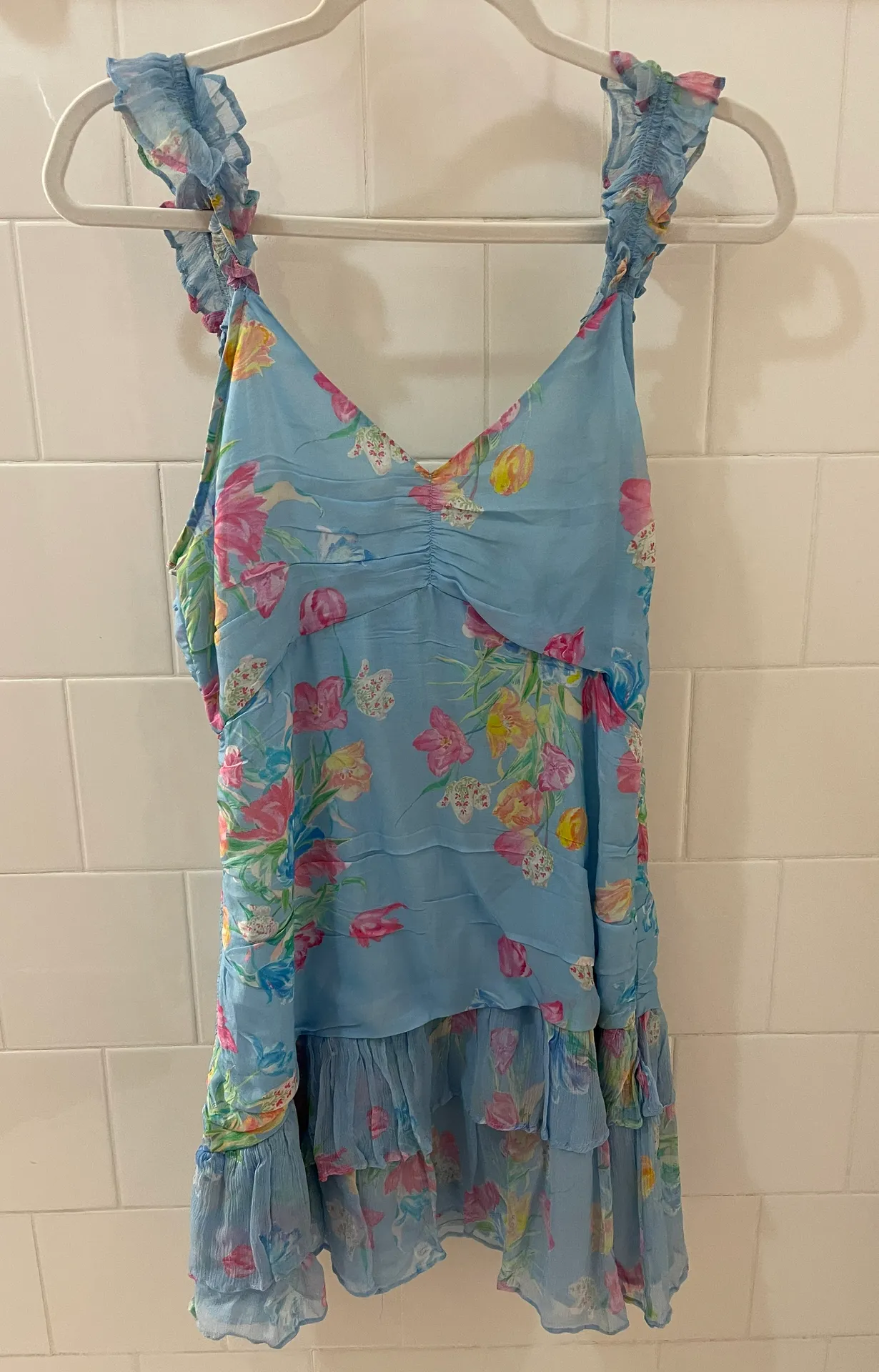 Desra Silk Dress - Image 3