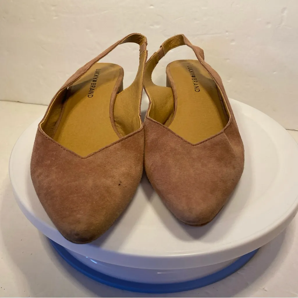 Lucky Brand Tan Flats for Effortless Style - Image 2
