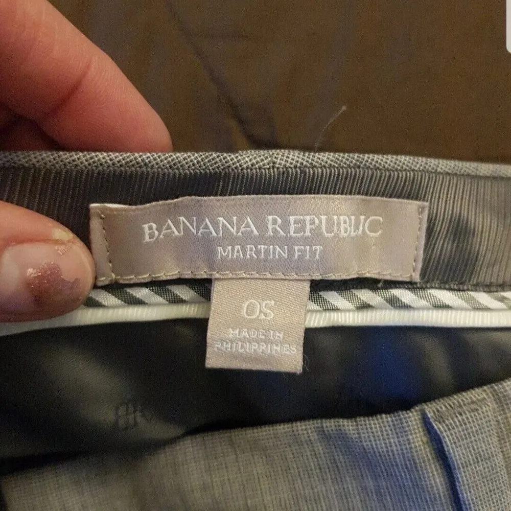 Banana Republic Womens Pants Size 0 S Martin Fit Wool Blend Trouser Mid Rise - Image 5