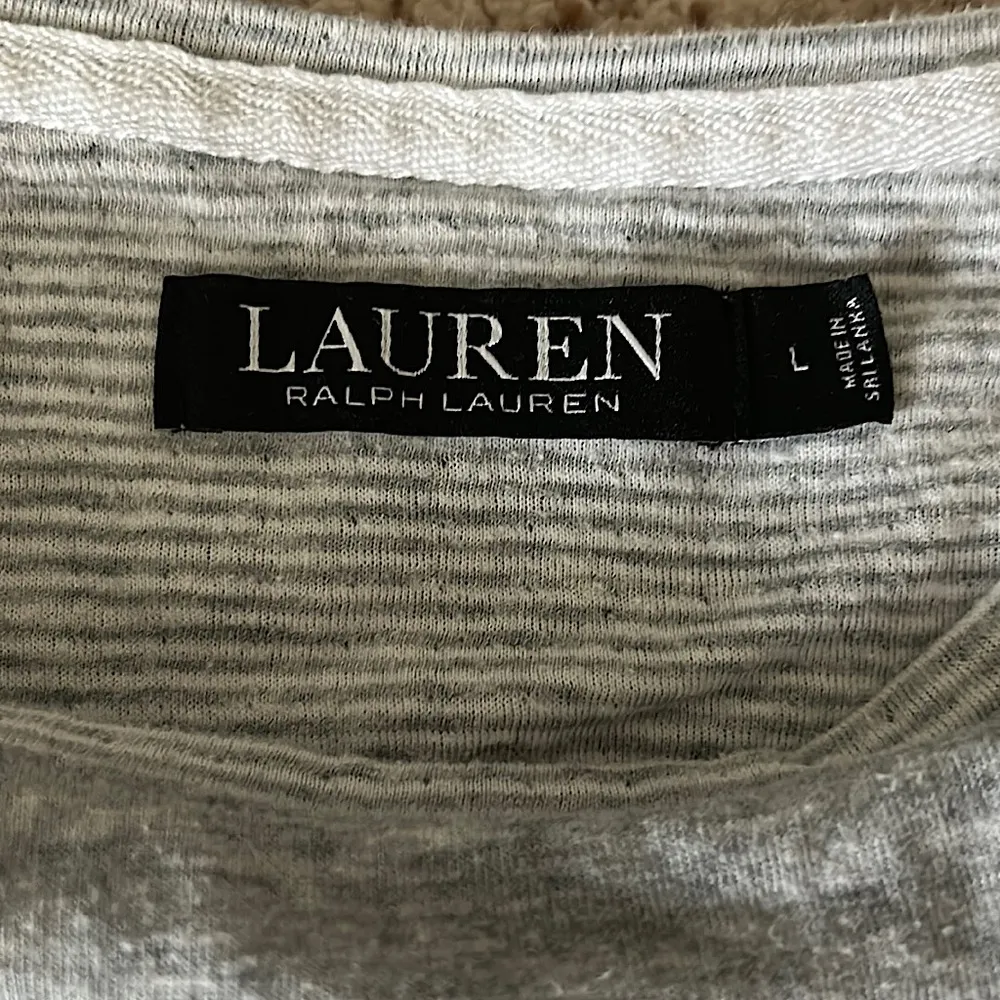 Lauren Ralph Lauren Comfy Gray Long Sleeve Sweatshirt Top **Size L** 🌺🌺 Size L - Image 4
