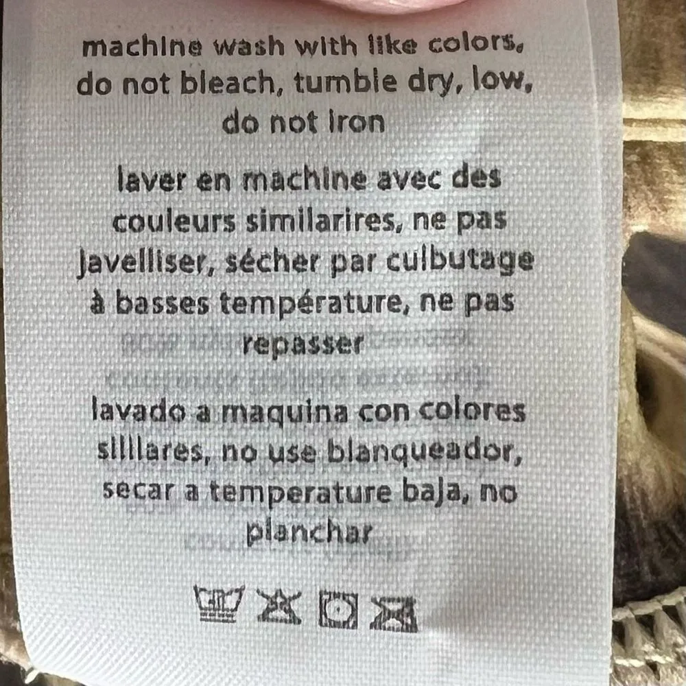 WeWoreWhat Leopard Biker Short in Tan - Image 7