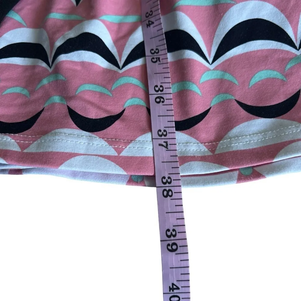 J. McLaughlin Maria Geometric Print Catalina Cloth Halter Dress – Medium - Image 8