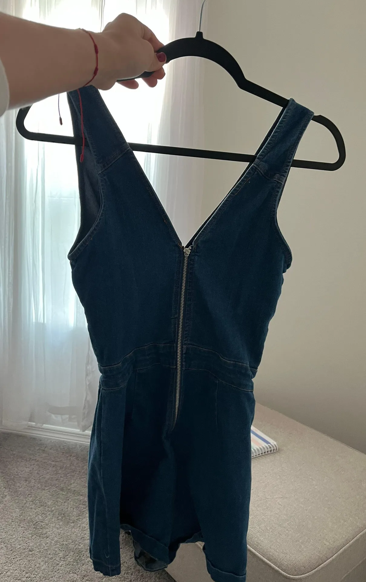 Denim Romper Size XS - Image 2