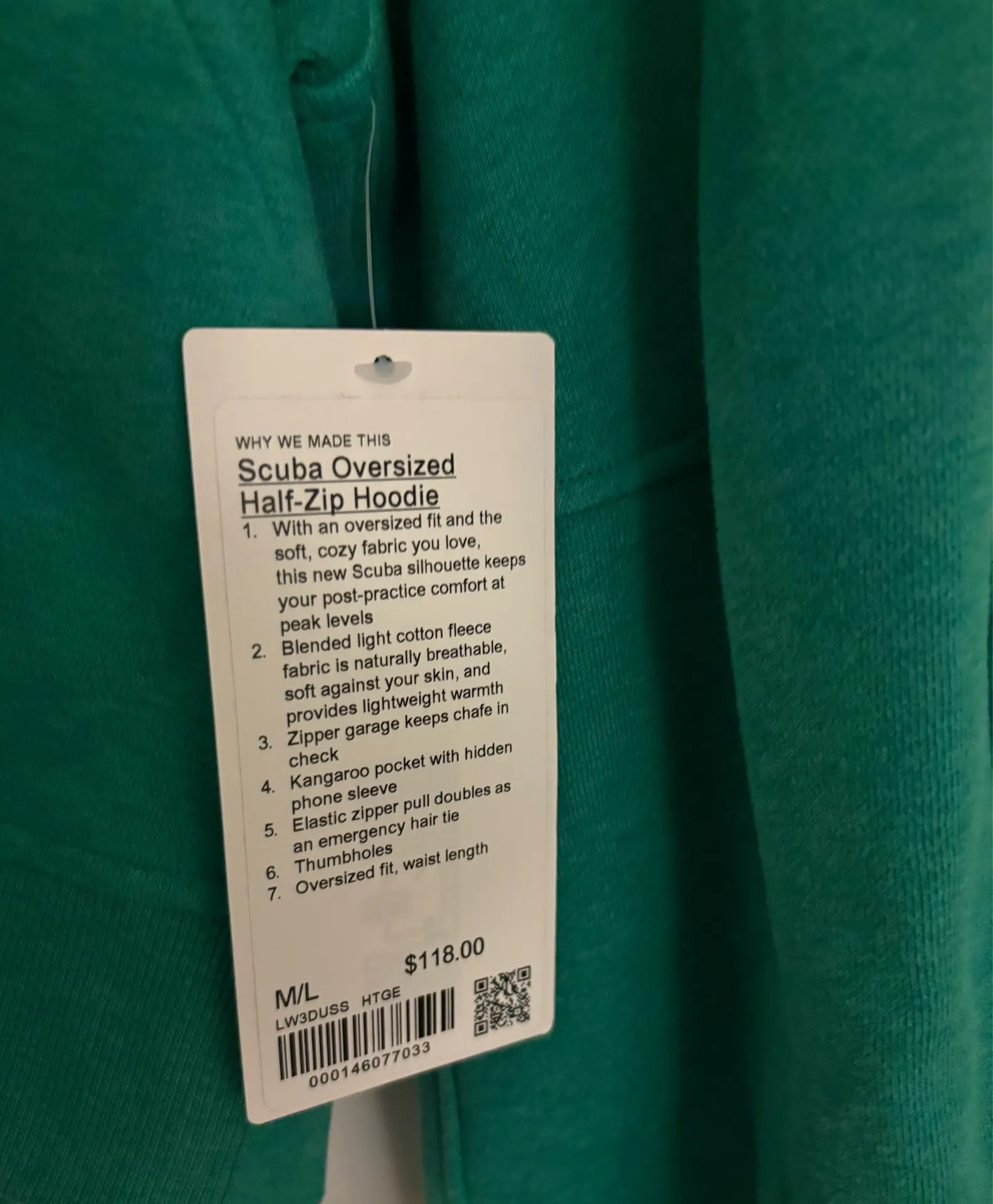 NWT Lululemon Scuba Hoodie - Image 2