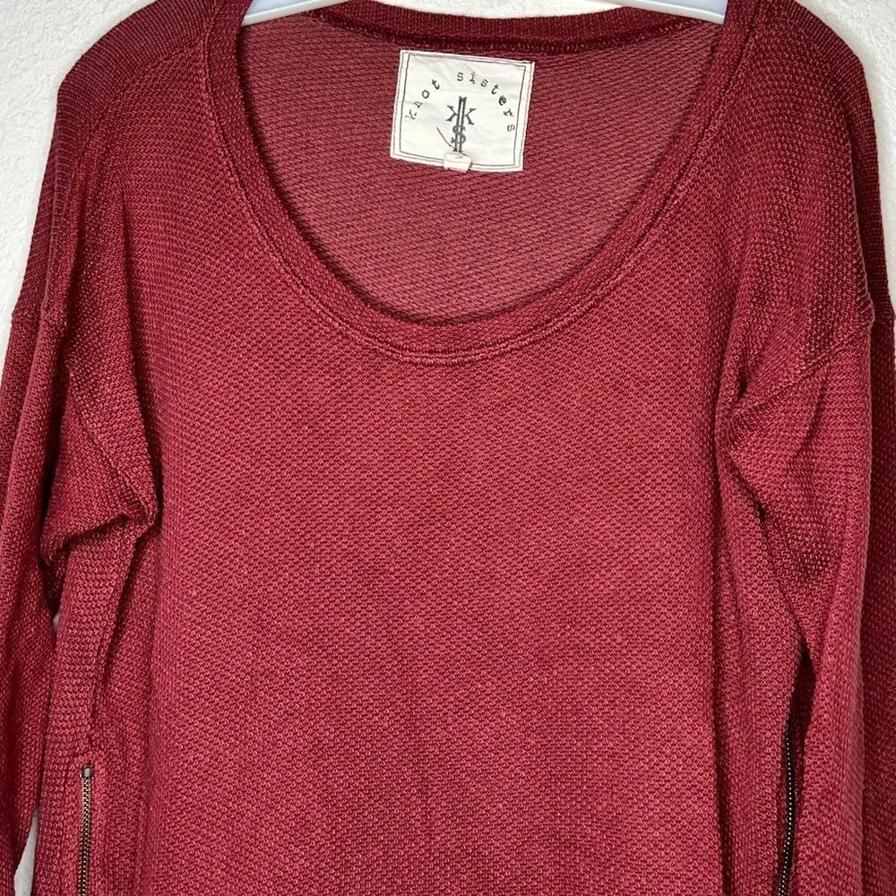 Knot Sisters Shirt With Zippers - Image 2