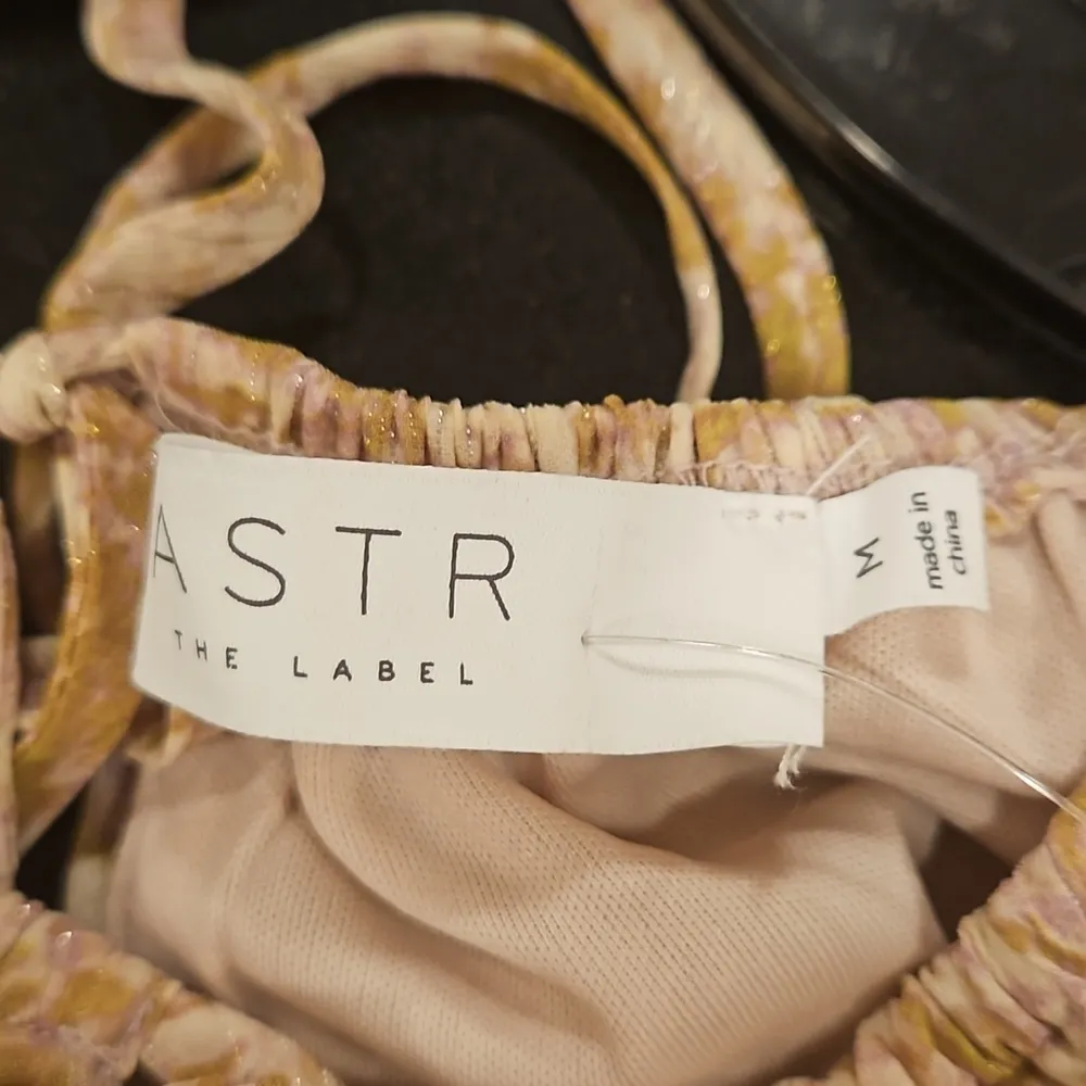 💕ASTR💕 Mid Cutout Sleeveless Maxi Dress ~ Green Watercolor Medium M NWT - Image 16