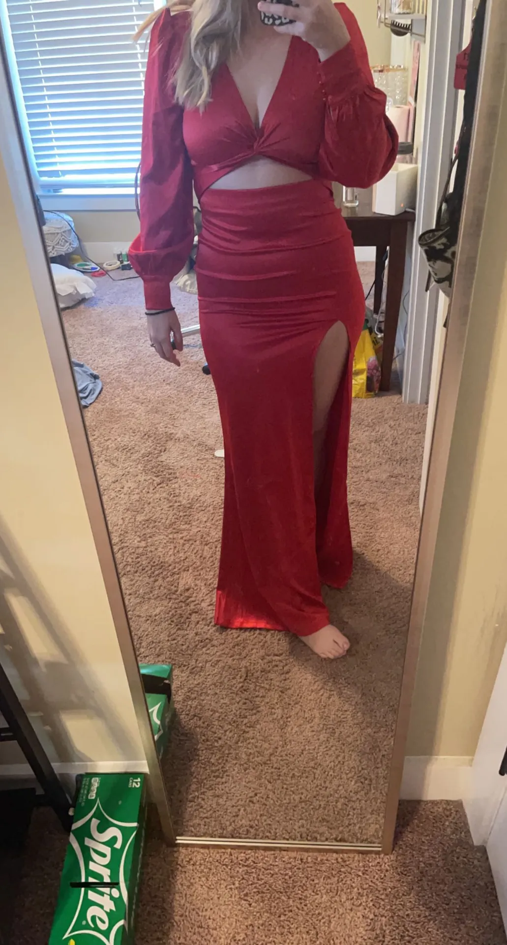 Lady in red Dress- Party Dresses - Image 5