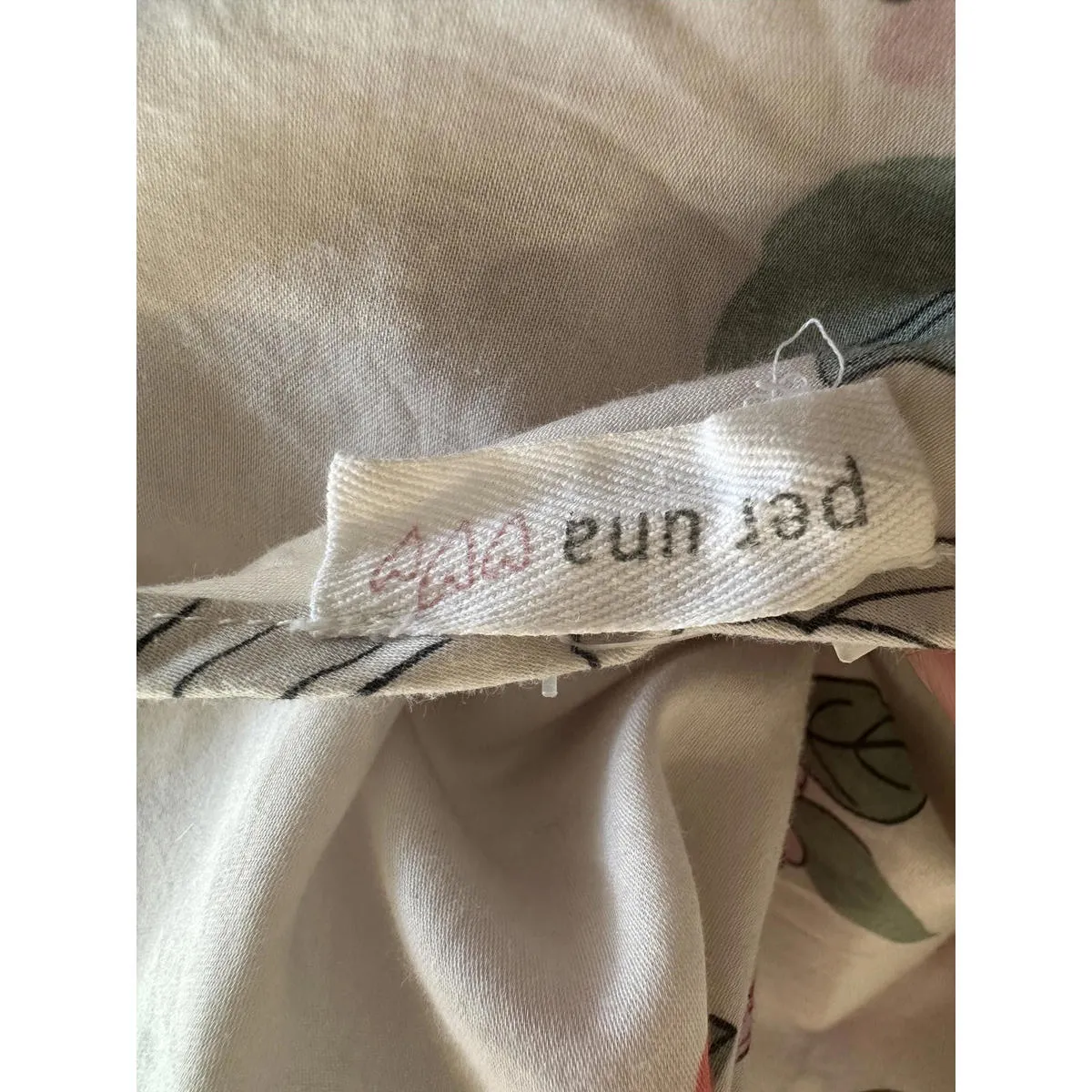 Per Una White and Pink Floral Y2K Summer Dress - Image 7