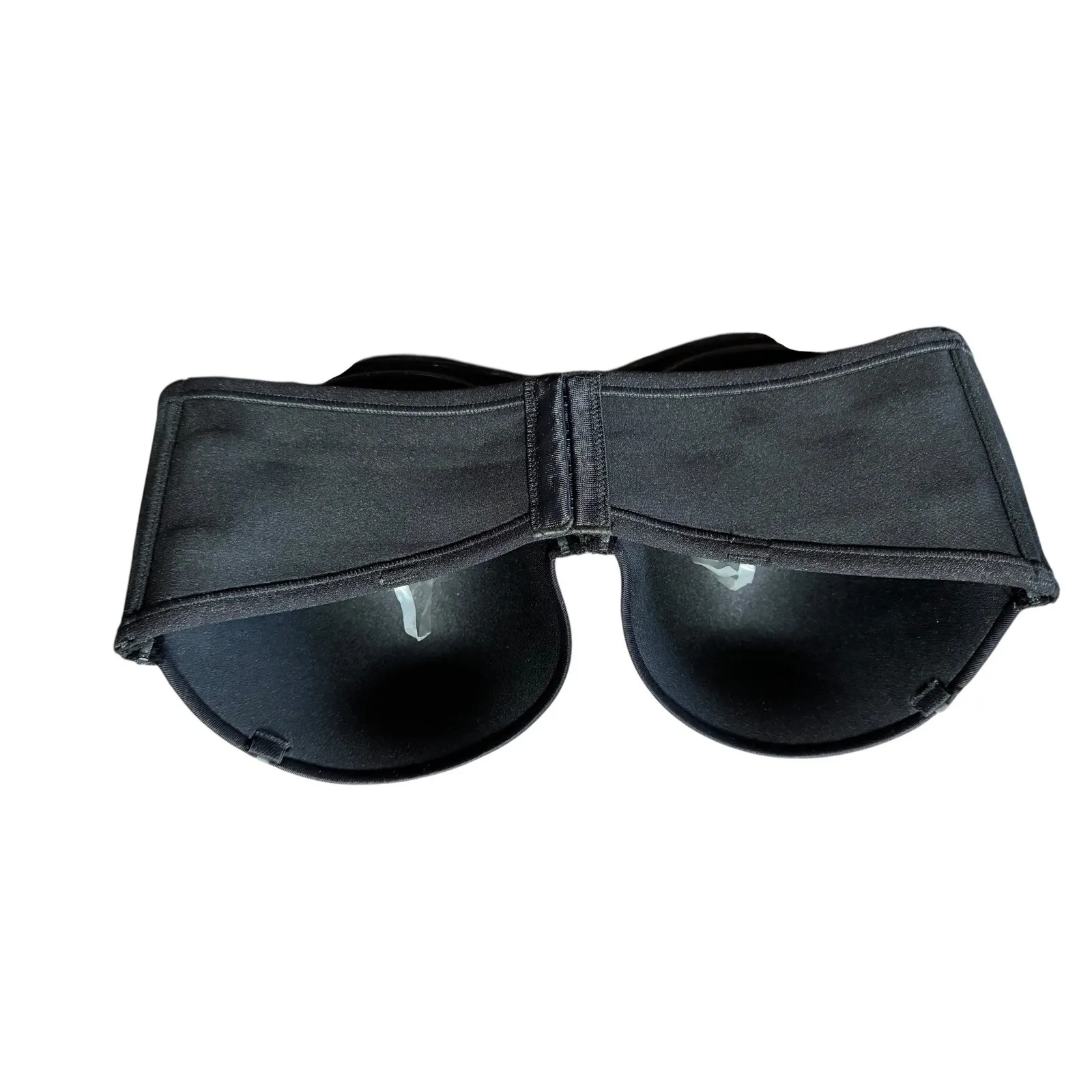 Vanity Fair Strapless Bra Convertible Underwire Smooth Back Black 38D - Image 7