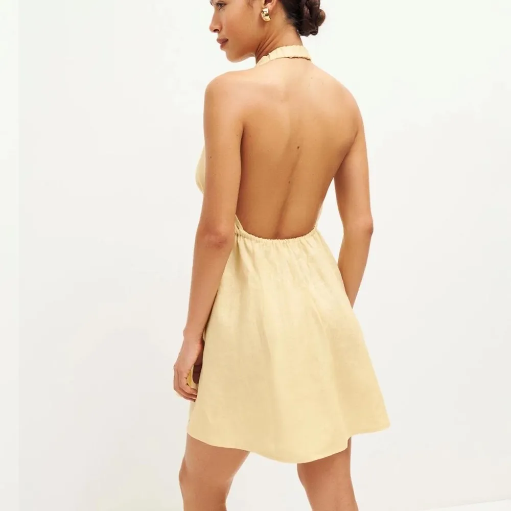 Reformation  Linen Halter Dress - Image 2