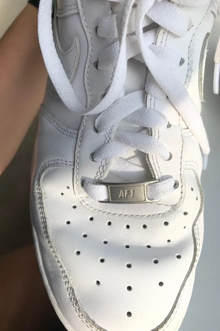 Nike White Air Force 1s - Image 5