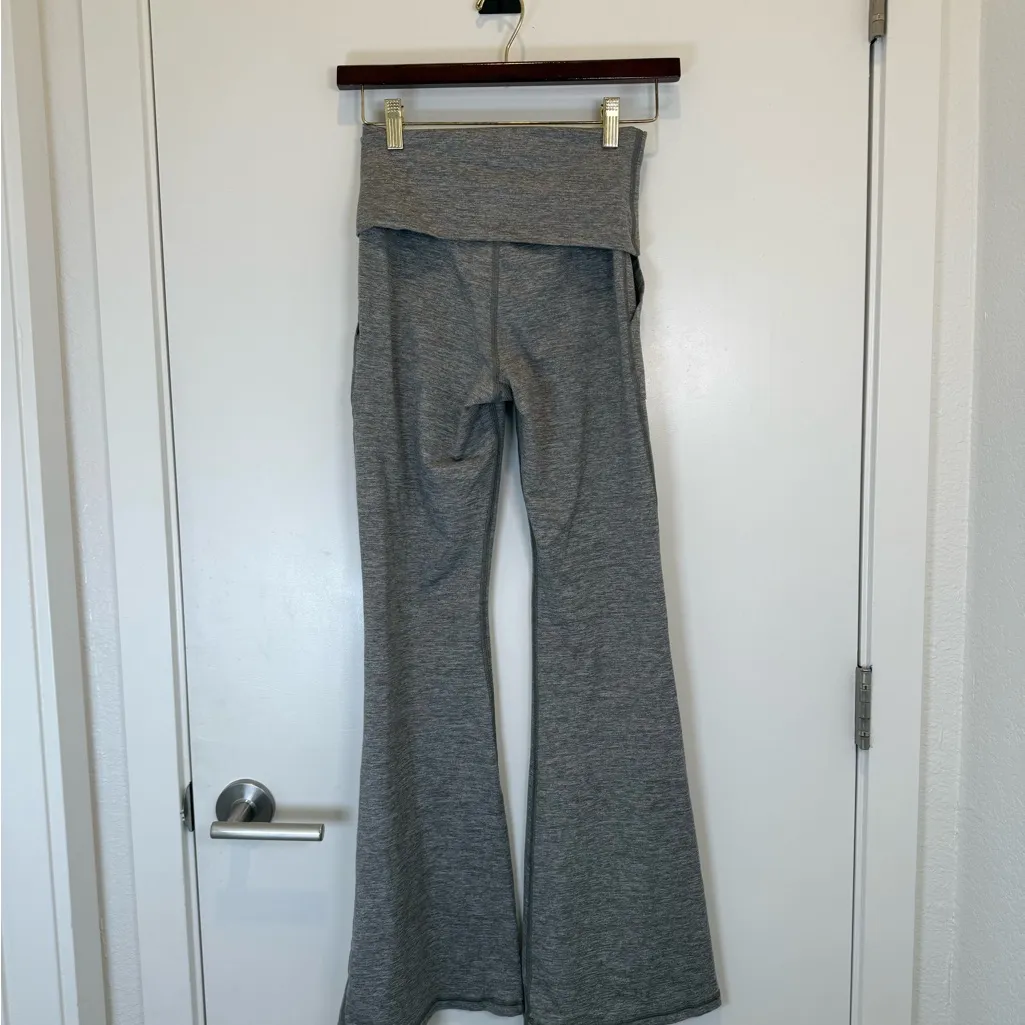 OFFLINE By Aerie The Hugger High Waisted Foldover Flare Legging - Image 7