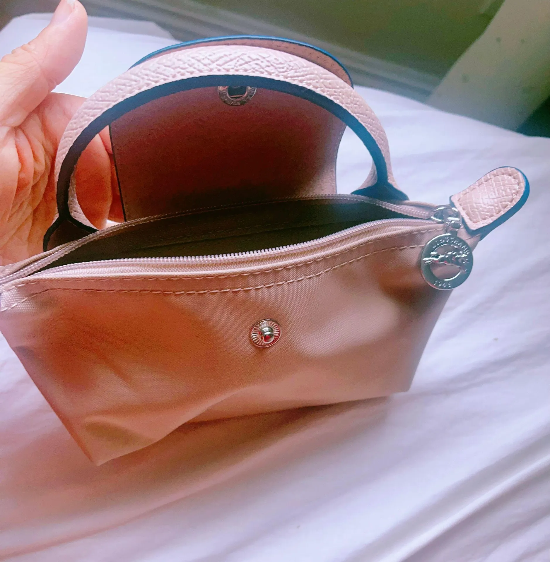 Le Pilage Mini Pouch Pink Color - Image 4