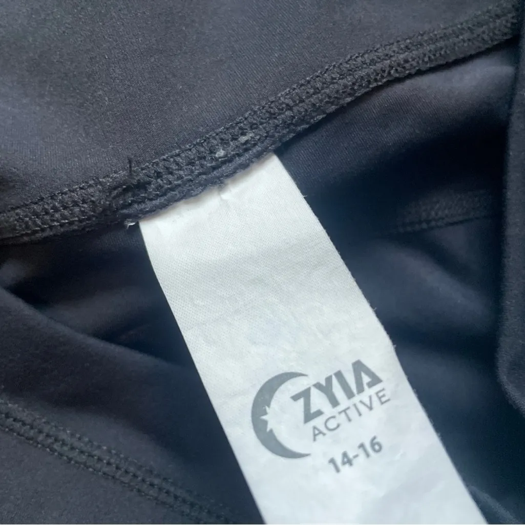 ZYIA Black Activewear Leggings - Image 2