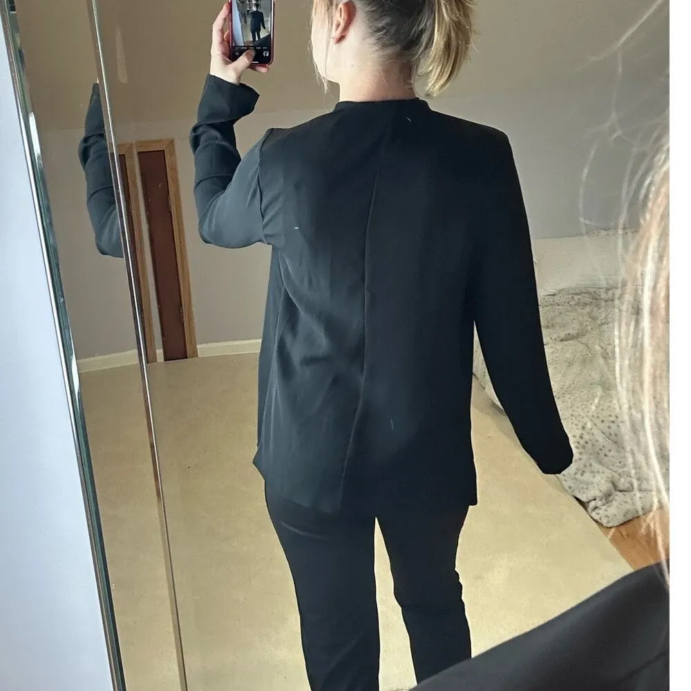 Lulu's: Black Cardigan Style Jacket - Image 3