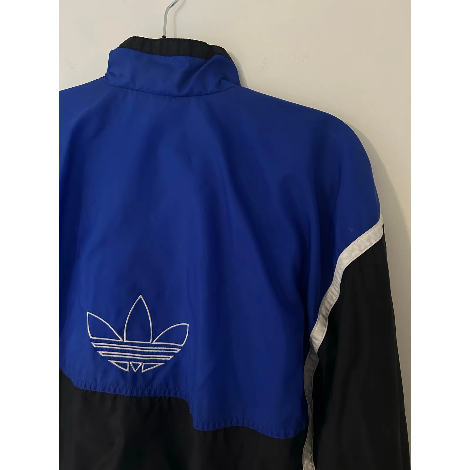 Vintage Adidas Anorak Windbreaker Jacket 90s Y2K Princess Diana Retro M Sporty - Image 7