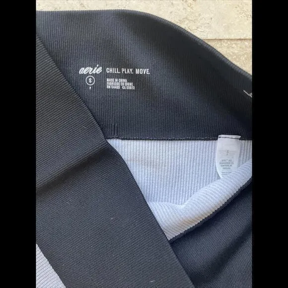 Aerie Gray Chill Play Move Leggings Women’s Size S 2‎ Color Of Gray - Image 5