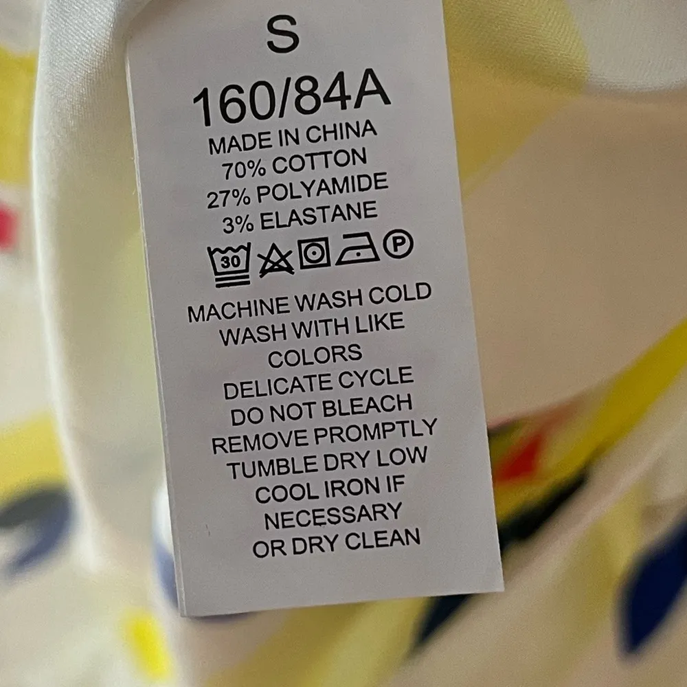 KATE SPADE Lemon Zest Sleeveless Short Casual Dress size small - Image 8