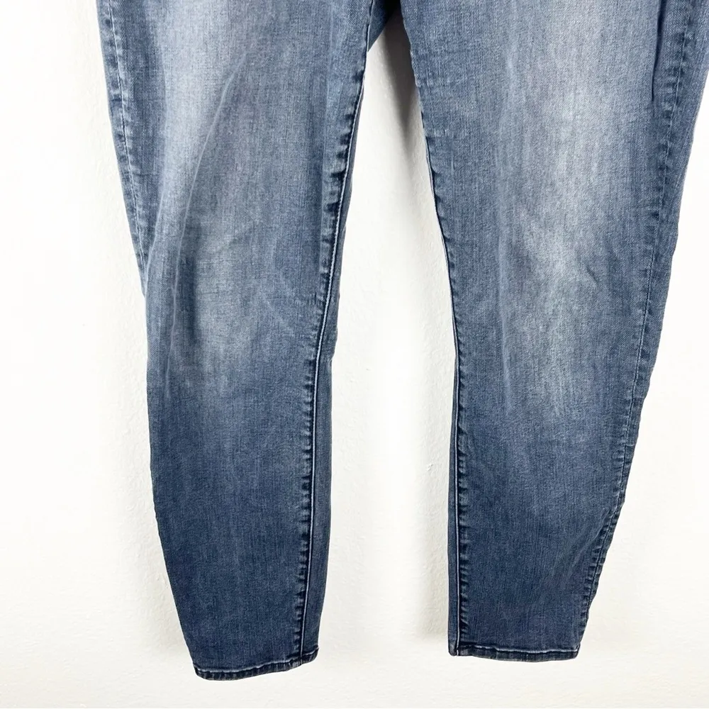 FREE PEOPLE WE THE FREE Ripped Distressed Grunge High Rise Jeans, Size 27 - Image 7