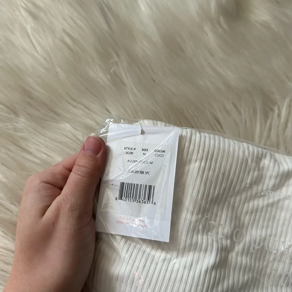 ANDIE Asbury Rib One Piece Swimsuit Ribbed - Image 3