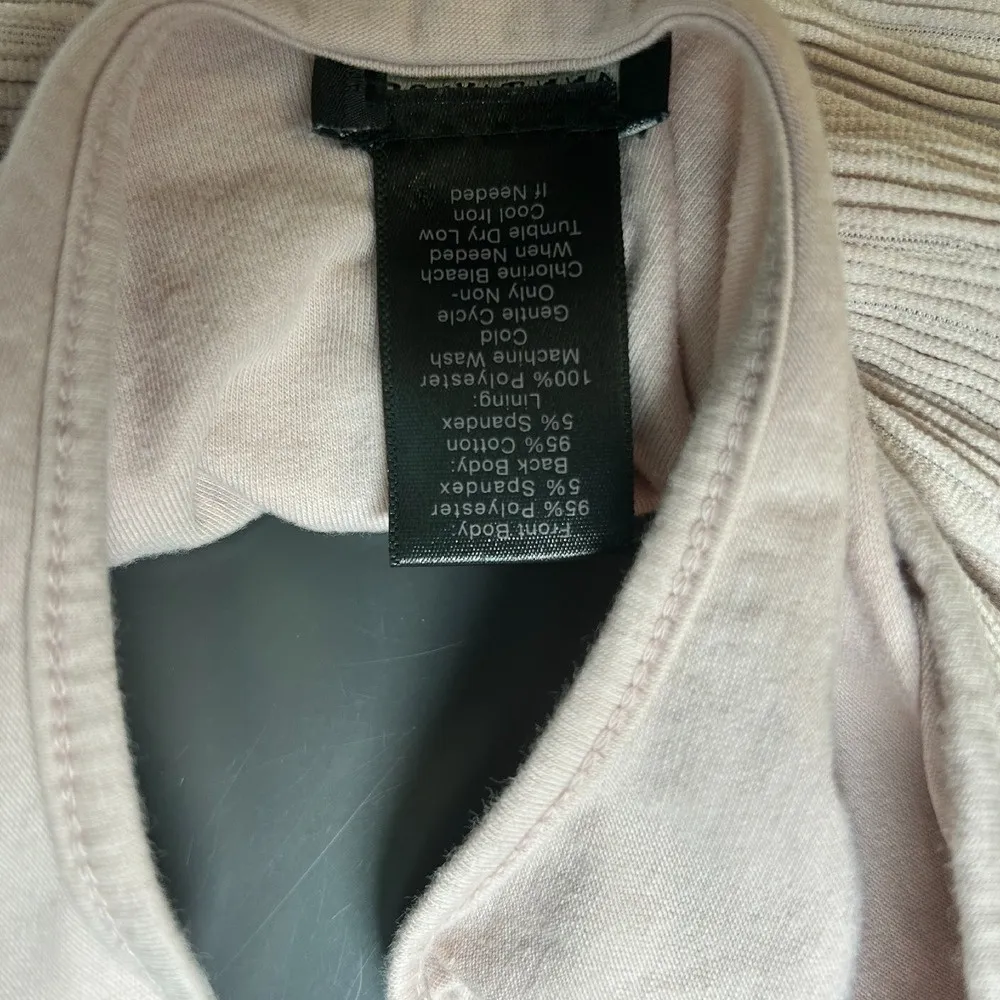 Ann Taylor Pink Textured‎ Crewneck Tank Top Size Medium - Image 7