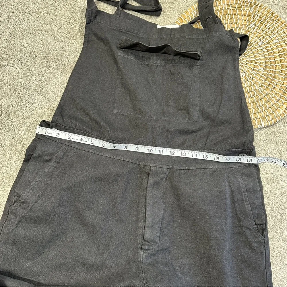 Seeker Women’s Cotton Hemp Overalls Bib Jumpsuit Utility Hippie in Black XXL - Image 11