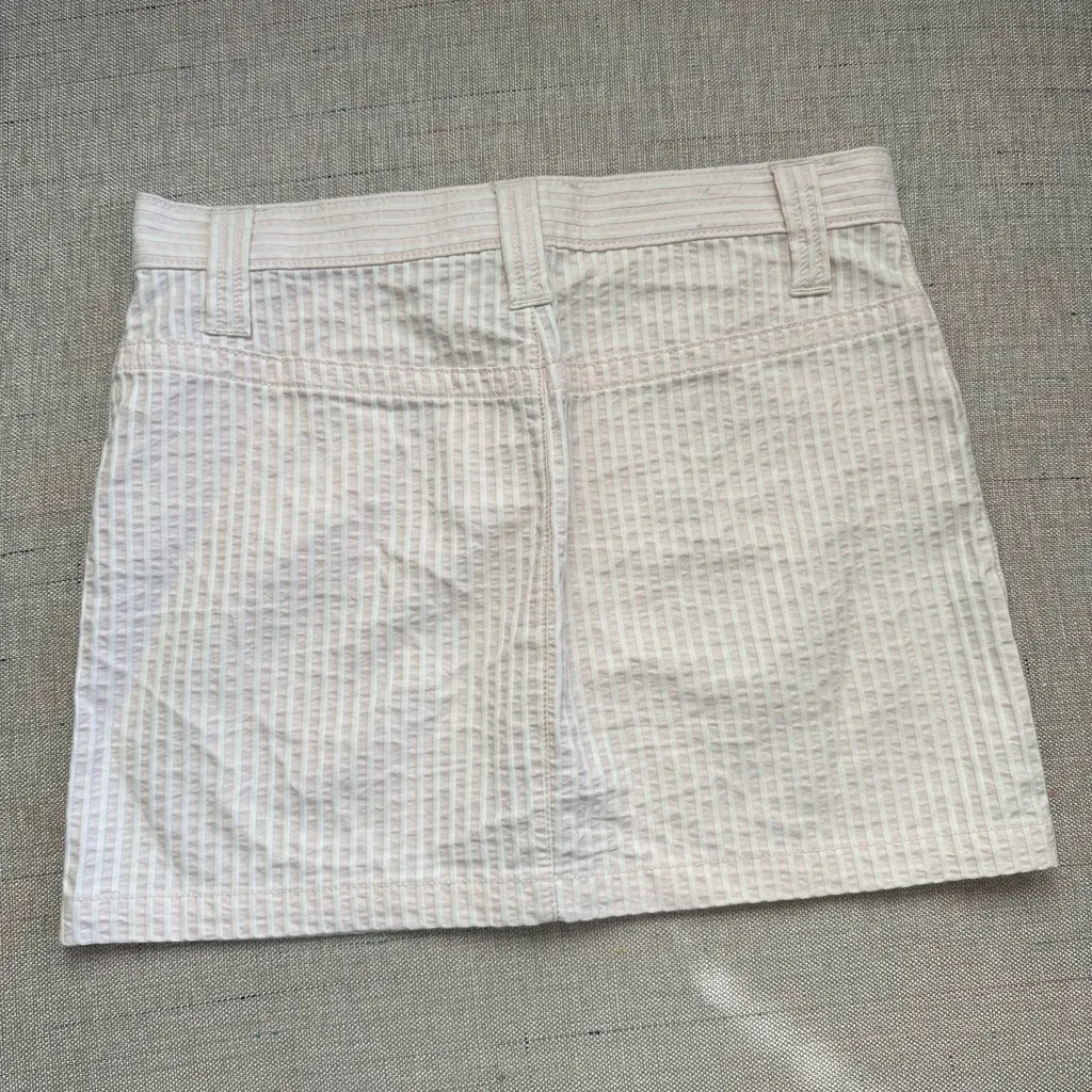 Armani womenExchange Textured Cream Pencil Skirt like NWT 100% cotton - Image 3