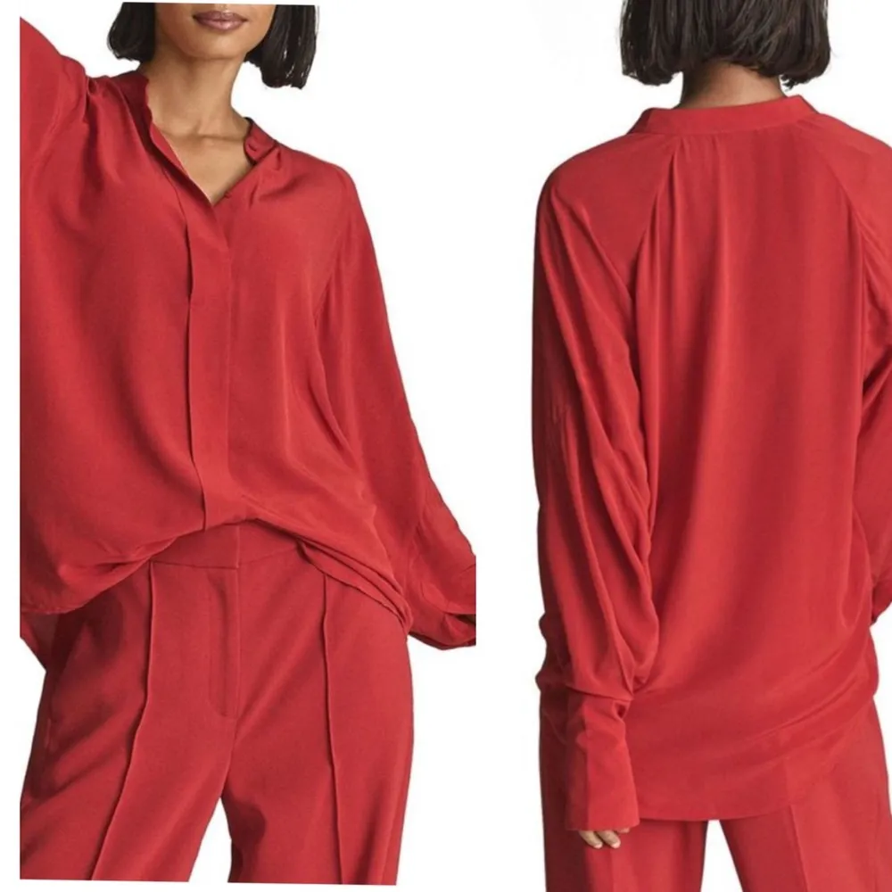 Reiss Womens Harris Concealed
Placket Blouse , NWT, Size 0
MSRP $260 - Image 2