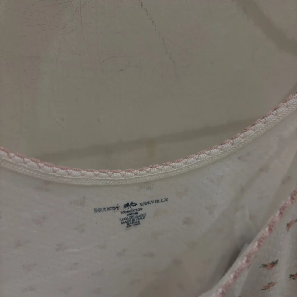 white pink floral tank - Image 2