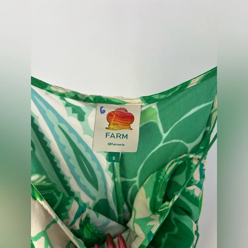 Farm‎ Rio Tropical Vacation Dress Size Small - Image 5
